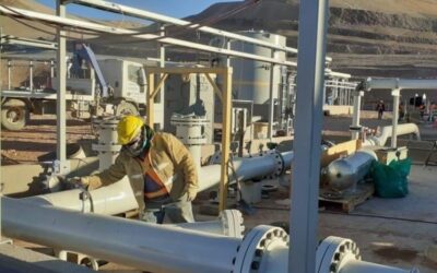 Minera Lindero – Montaje del piping y pruebas hidráulicas